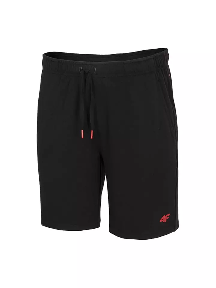 4F Szorty funkcyjne w kolorze czarnym rozmiar: M