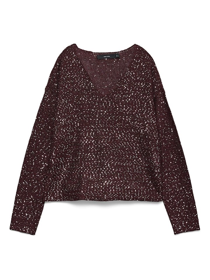 Vero Moda Sweter w kolorze ciemnofioletowym rozmiar: S