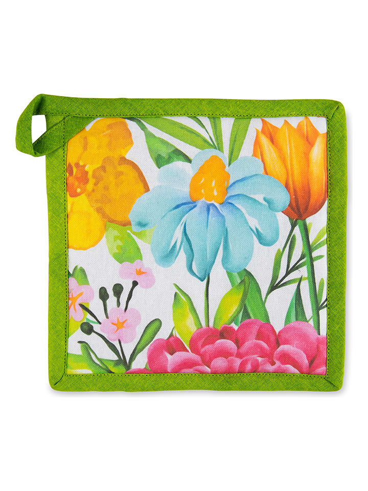 Trendy Kitchen by EXCÉLSA Łapka kuchenna "Blooming" ze wzorem - 20 x 20 cm rozmiar: onesize