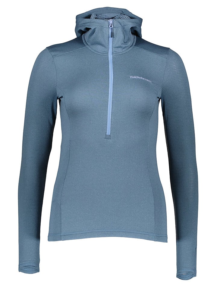 Peak Performance Bluza polarowa "Light" w kolorze niebieskim rozmiar: XS