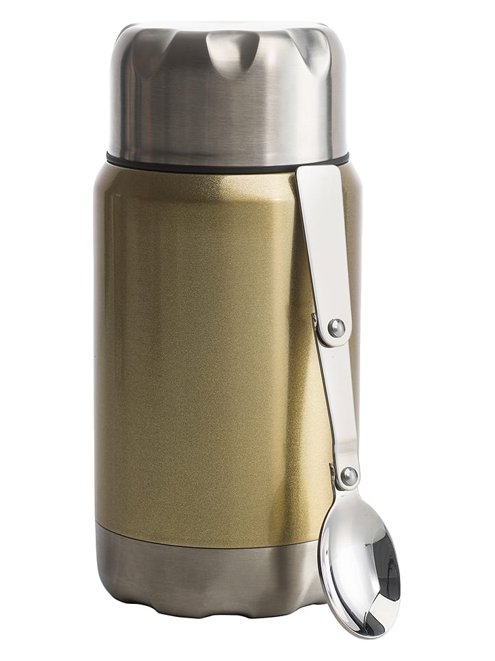 Sagaform Butelka termiczna w kolorze złotym - 600 ml rozmiar: onesize