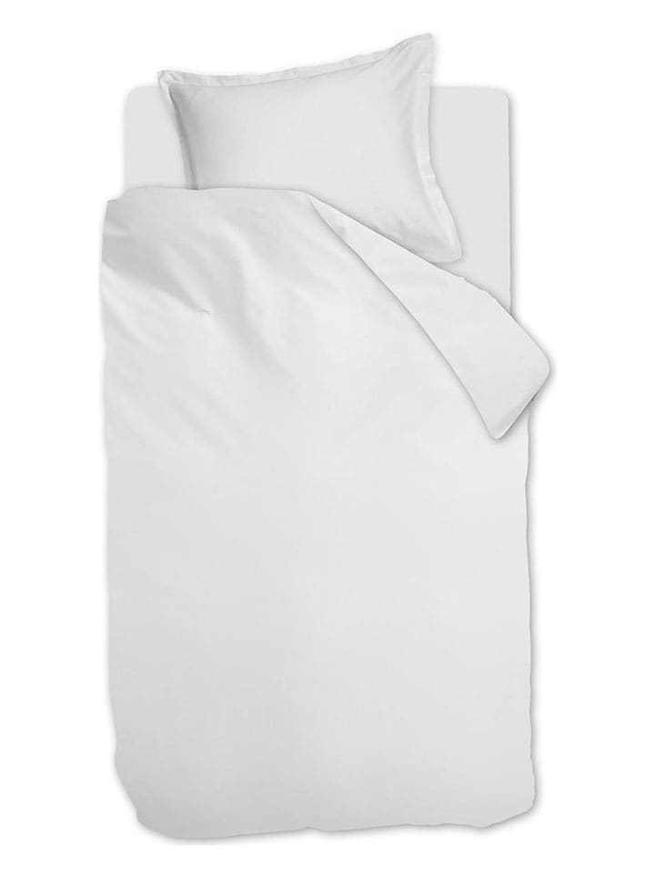 Ambiante Komplet pościeli "Bamboo" w kolorze białym rozmiar: 140x200/220 cm