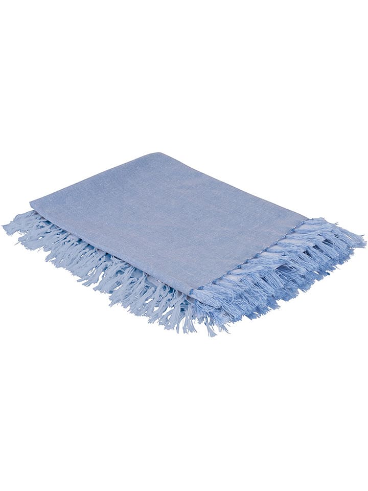 Villa d´Este Obrus w kolorze niebieskim - 180 x 140 cm rozmiar: onesize