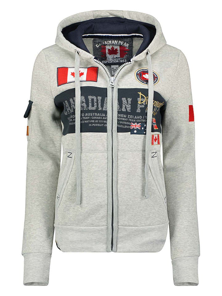Canadian Peak Bluza "Fipeak" w kolorze szarym rozmiar: XL