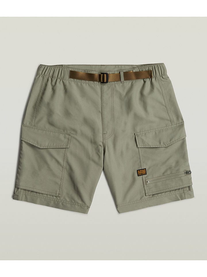 G-Star Szorty kąpielowe w kolorze zielonym rozmiar: L