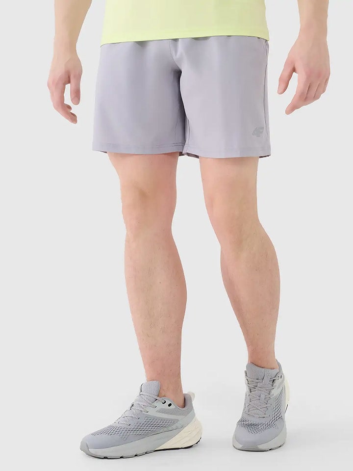 4F Szorty sportowe w kolorze szarym rozmiar: M