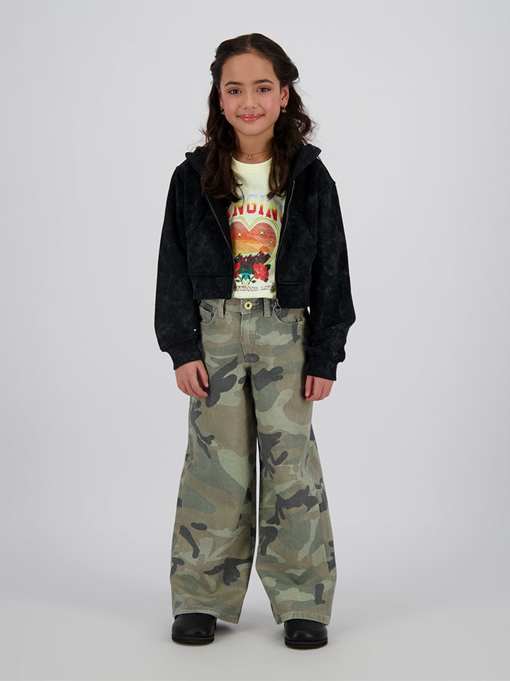 Vingino Dżinsy "Cassie" - Comfort fit - w kolorze khaki rozmiar: 110