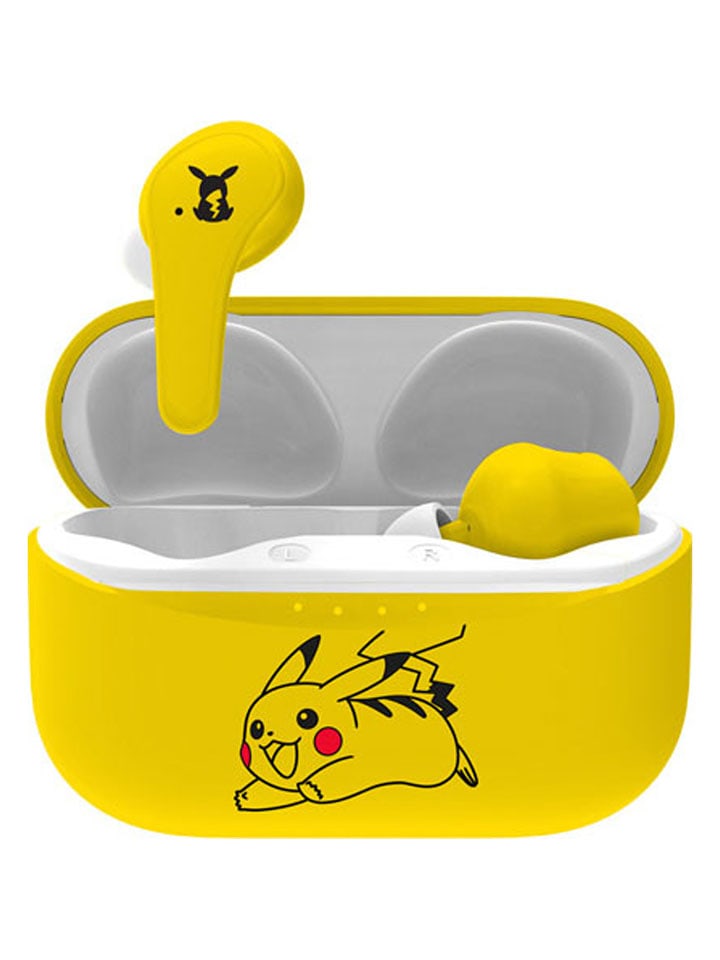 Techkidz Słuchawki douszne Bluetooth "Pikachu" w kolorze żółtym rozmiar: onesize