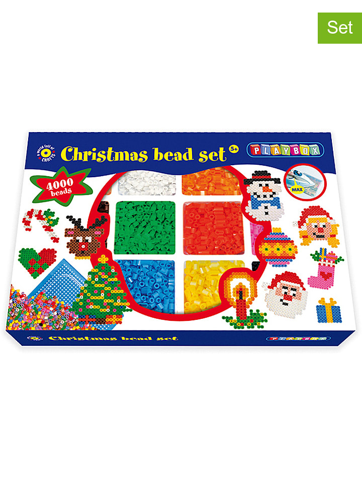 Playbox 4.000-częściowy zestaw koralików do prasowanek - 5+ rozmiar: onesize