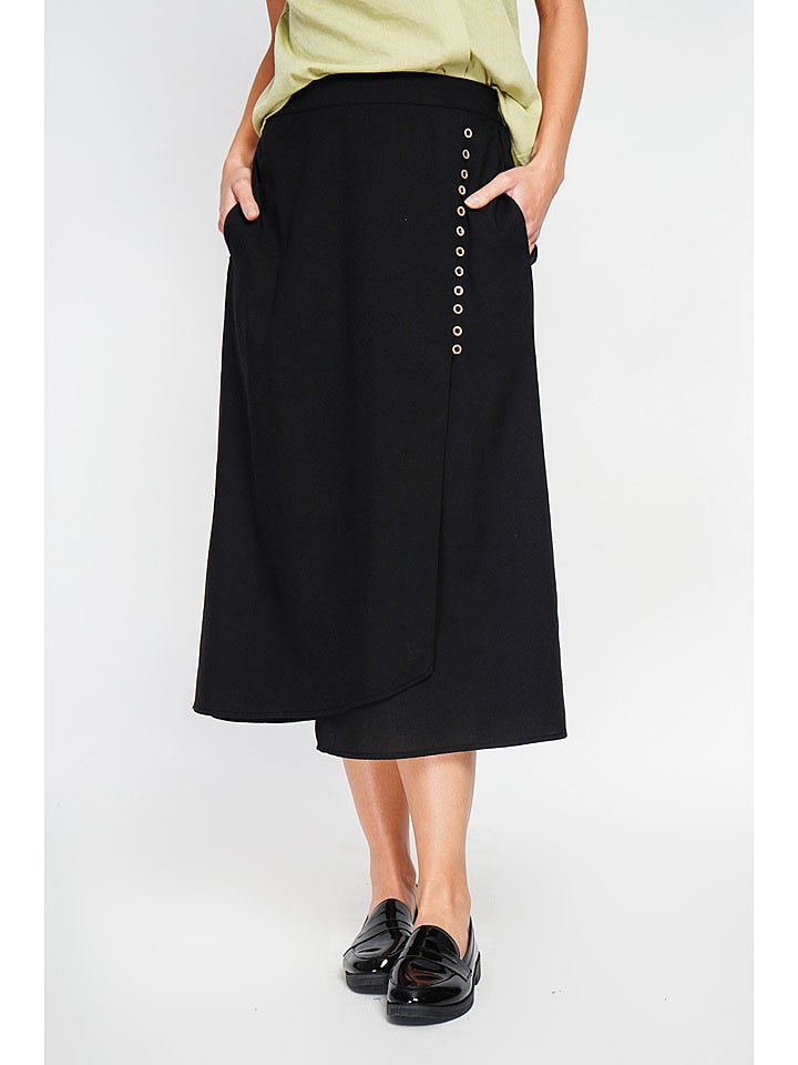 Le Jardin du Lin Spódnica w kolorze czarnym rozmiar: 42