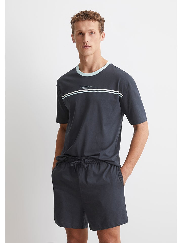 Marc O´Polo Bodywear Piżama w kolorze granatowym rozmiar: S