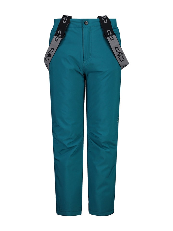 CMP Spodnie narciarskie w kolorze turkusowym rozmiar: 104