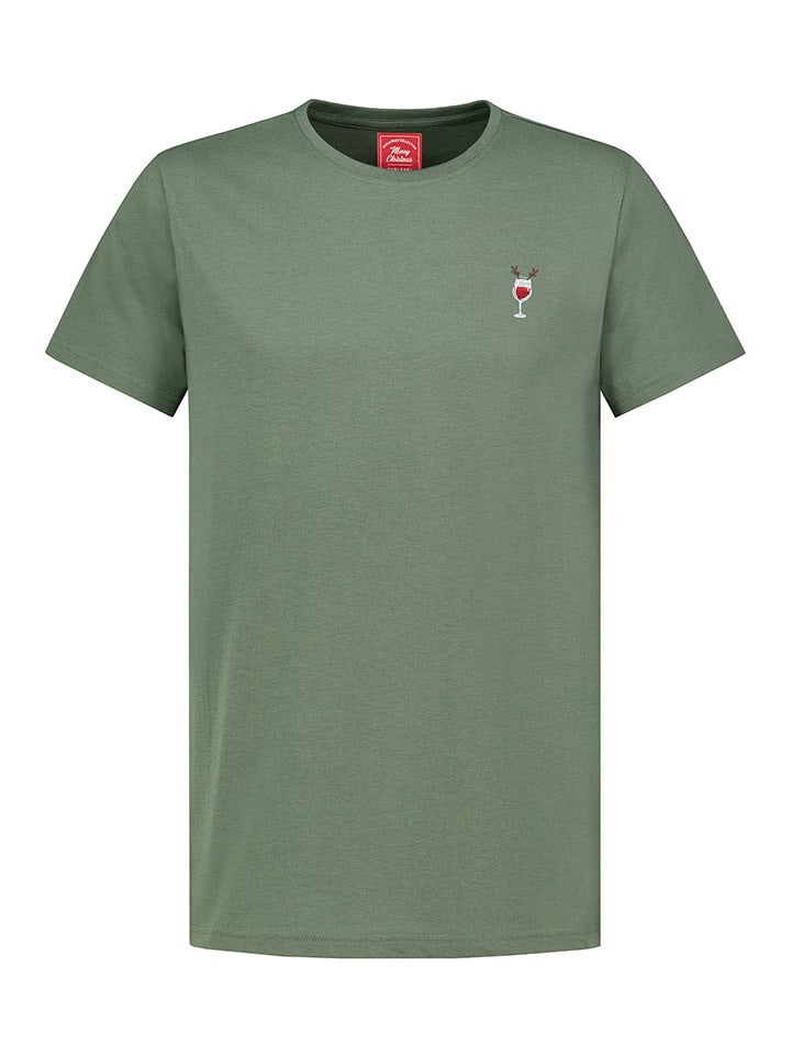 Sublevel Koszulka w kolorze zielonym rozmiar: L