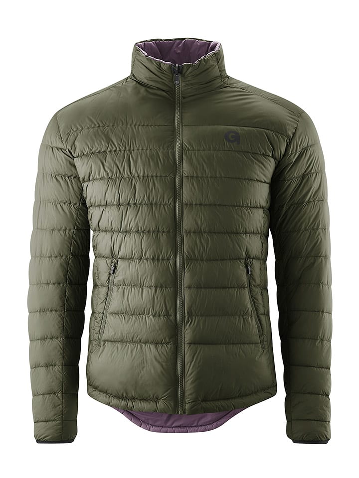 Gonso Dwustronna kurtka w kolorze oliwkowo-fioletowym rozmiar: M