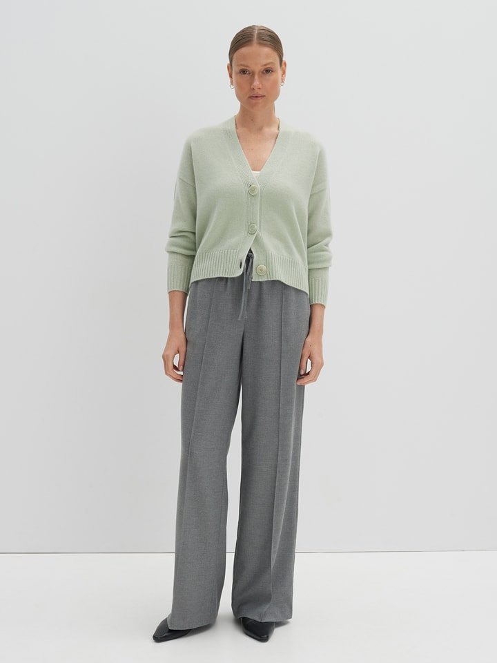 Someday Kaszmirowy kardigan w kolorze jasnozielonym rozmiar: S