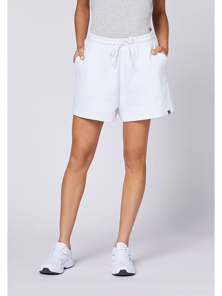 Chiemsee Szorty dresowe w kolorze białym rozmiar: XL