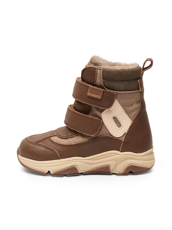 bisgaard Botki zimowe "Marius tex" w kolorze brązowym rozmiar: 27