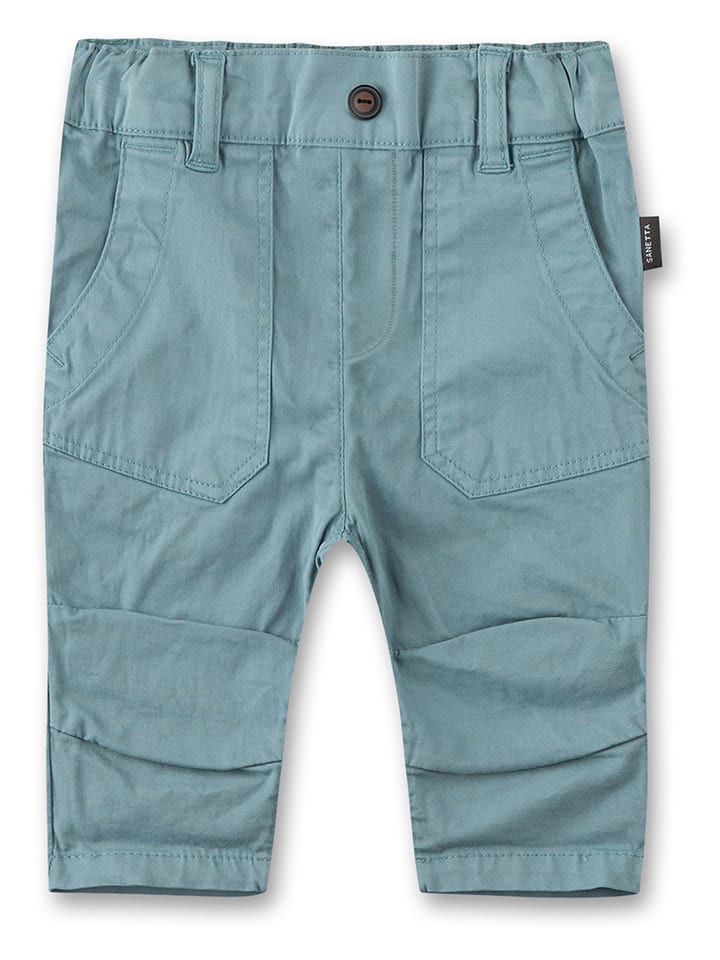 Sanetta Kidswear Spodnie w kolorze niebieskim rozmiar: 110