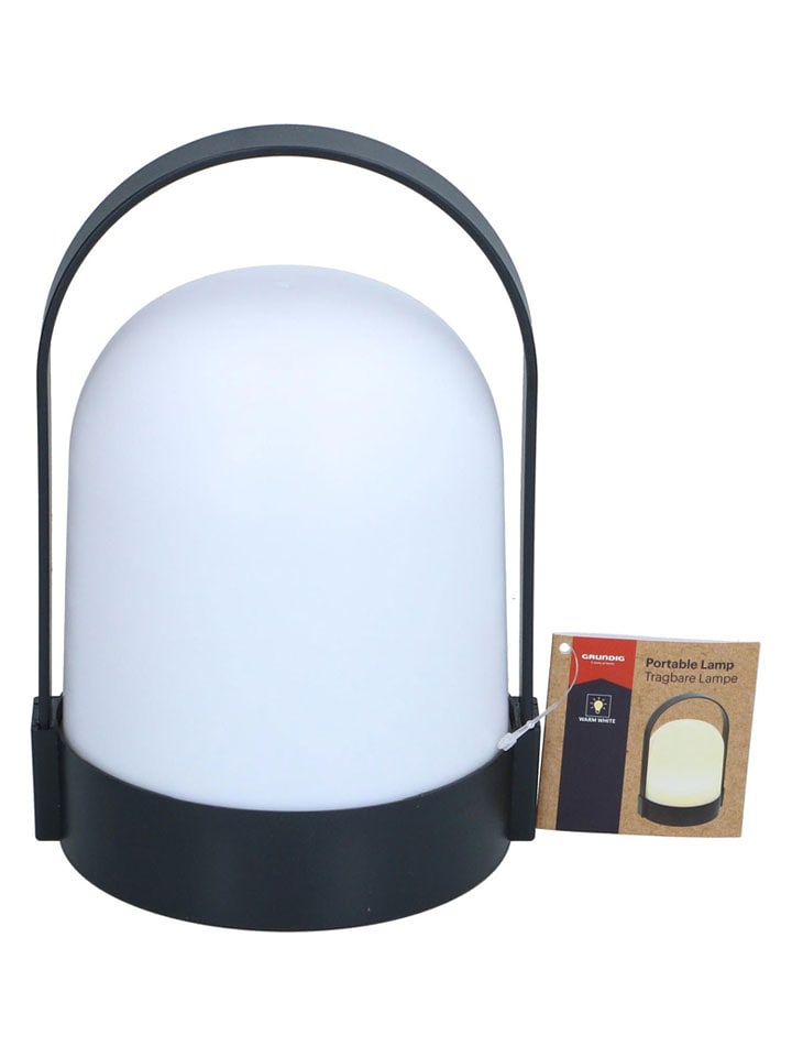 GRUNDIG Lampa stołowa LED w kolorze białym - wys. 21 x Ø 14 cm rozmiar: onesize