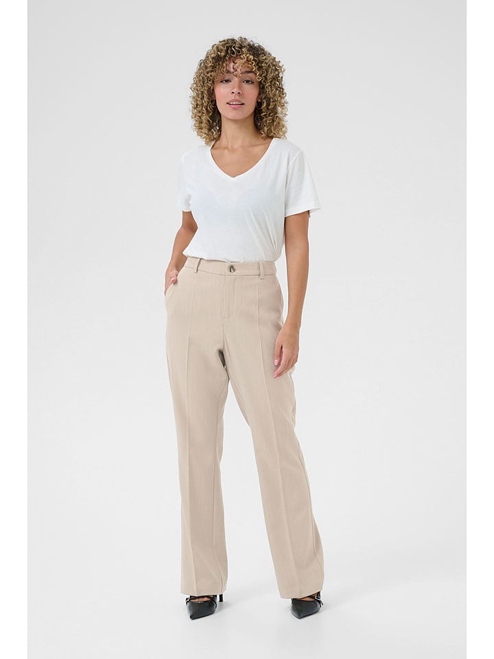 Cream Spodnie "Barny" w kolorze beżowym rozmiar: W38/L32