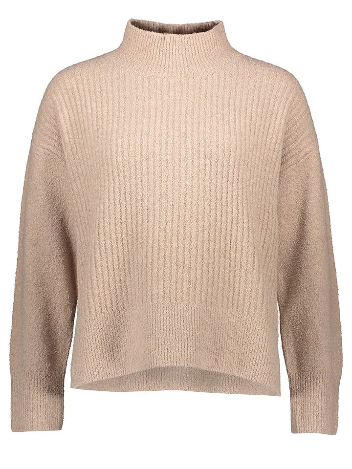 Timezone Sweter w kolorze beżowym rozmiar: XL