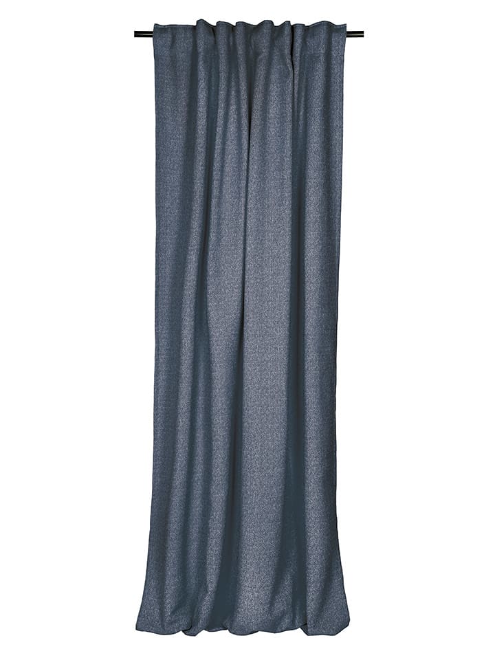 ESPRIT Zasłona "Fun" w kolorze granatowym ze szlufkami rozmiar: 130x250 cm