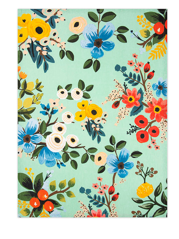 Trendy Kitchen by EXCÉLSA Ściereczka "Fiori Frida" ze wzorem do naczyń - 70 x 50 cm rozmiar: onesize