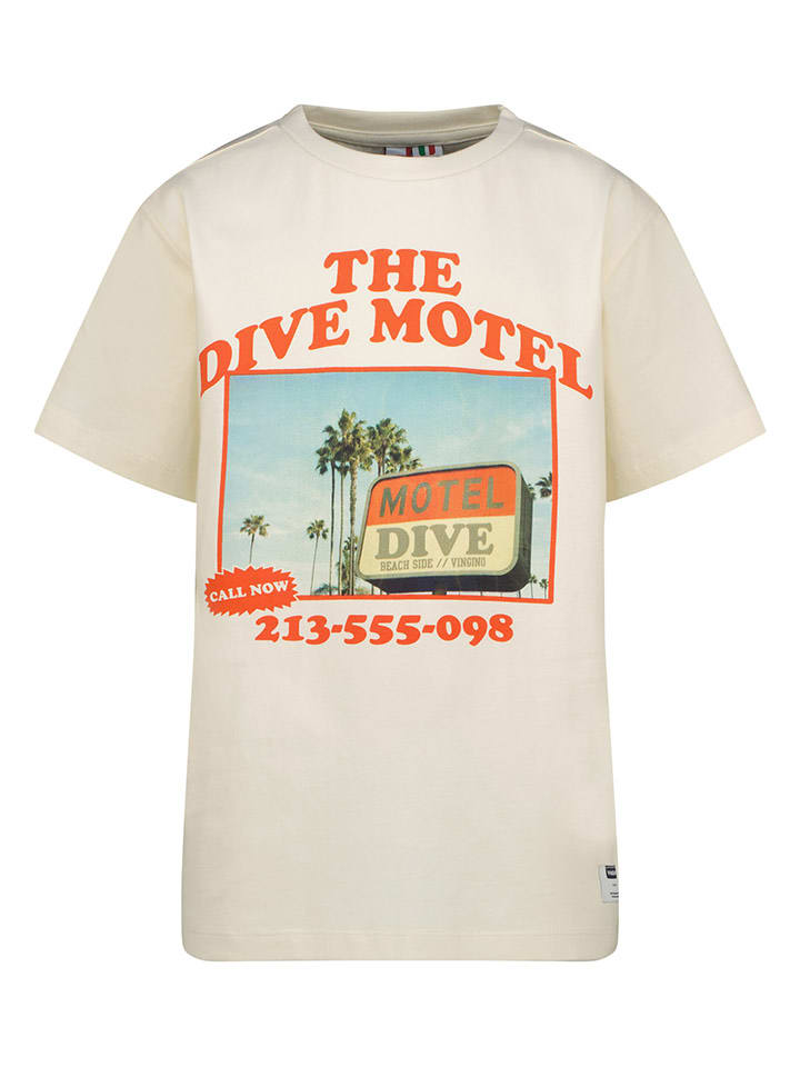 Vingino Koszulka w kolorze kremowym rozmiar: 140