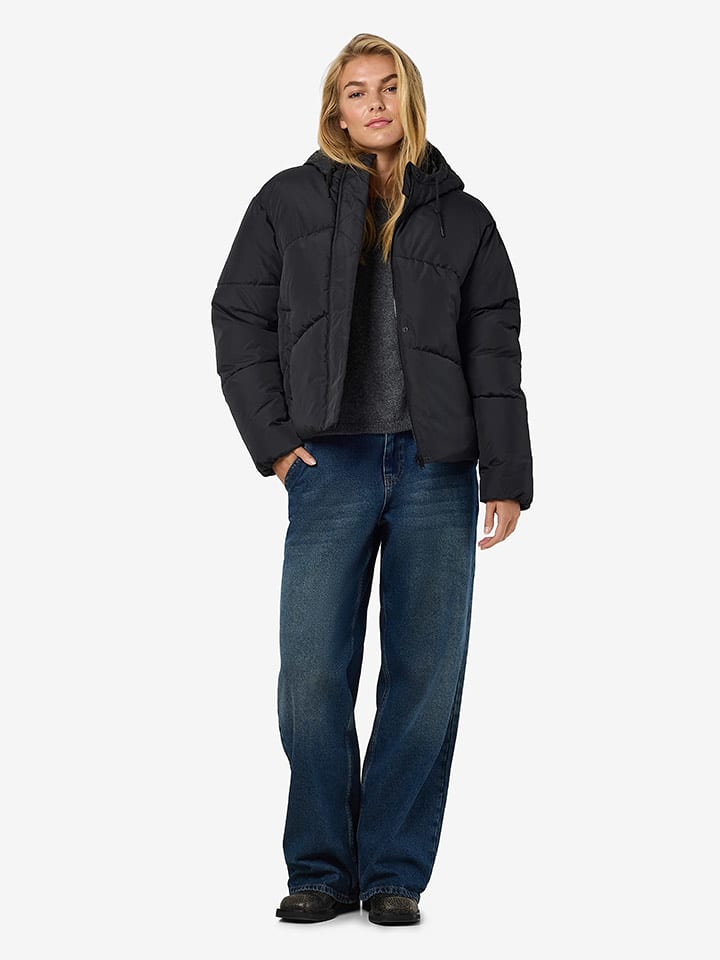 Noisy may Kurtka pikowana w kolorze czarnym rozmiar: XS