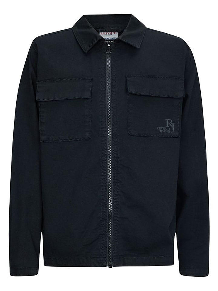 Retour Kurtka przejściowa "Brent" w kolorze czarnym rozmiar: 122/128