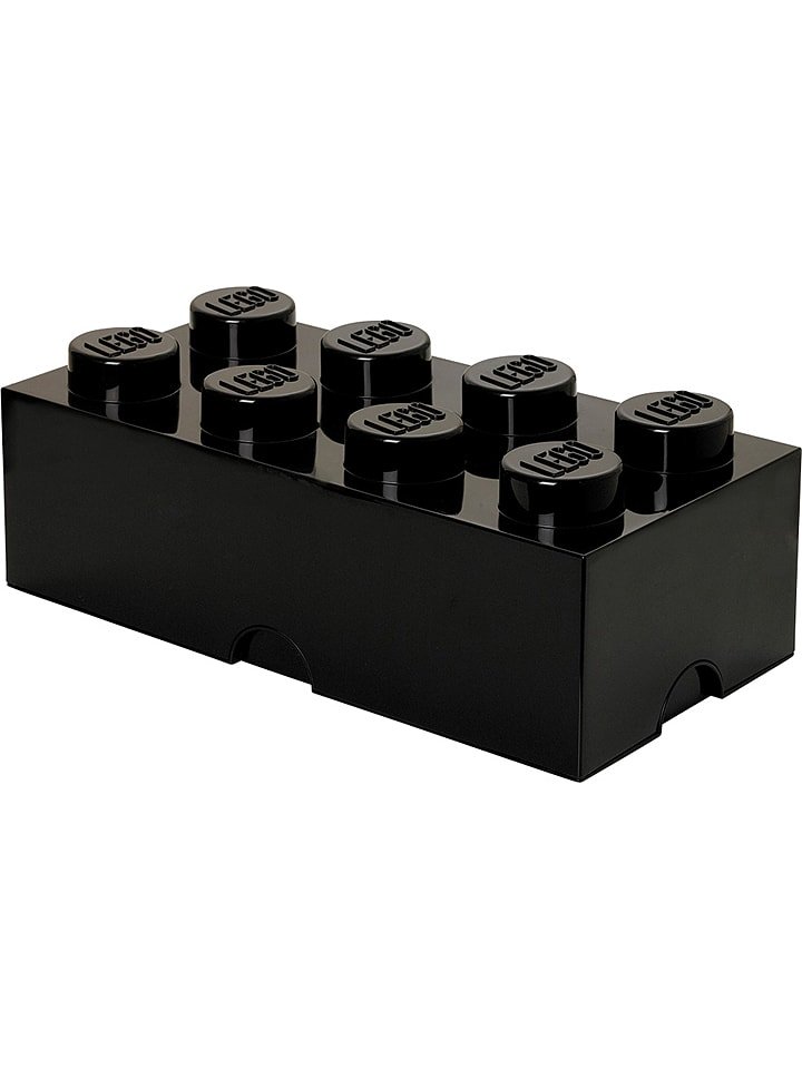 LEGO Pojemnik "Brick 8" w kolorze czarnym - 50 x 18 x 25 cm rozmiar: onesize