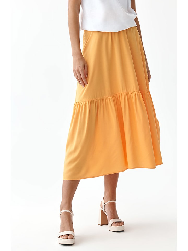 TATUUM Spódnica w kolorze pomarańczowym rozmiar: 38