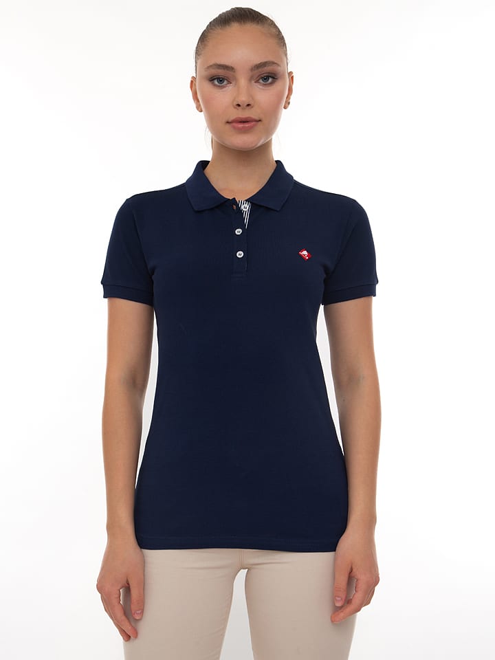 SIR RAYMOND TAILOR Koszulka polo "Angie" w kolorze granatowym rozmiar: M