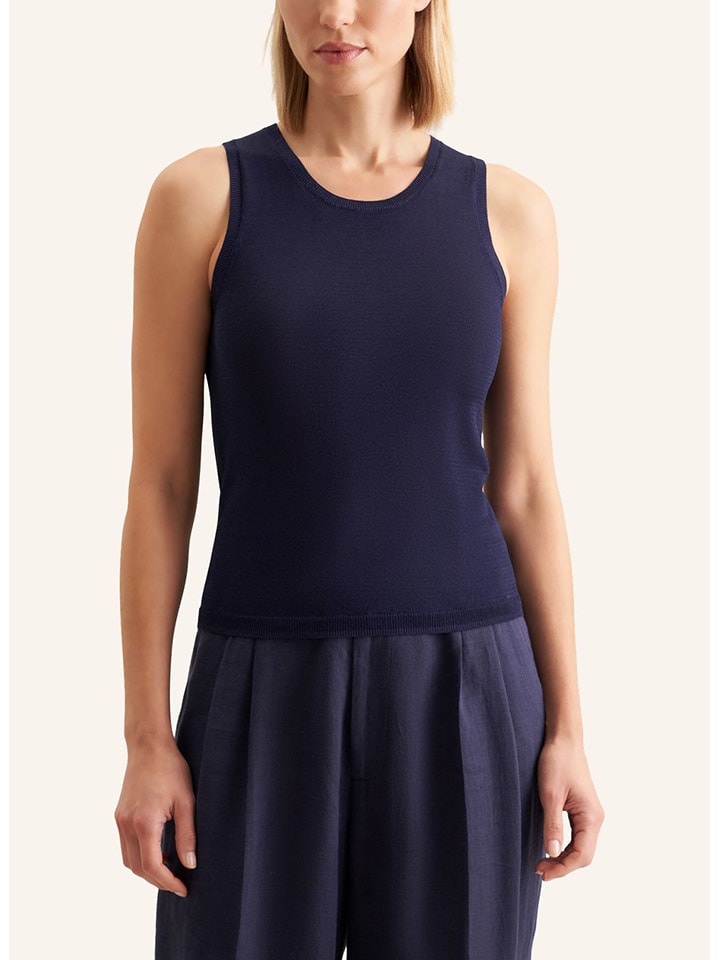 Seidensticker Top w kolorze granatowym rozmiar: M