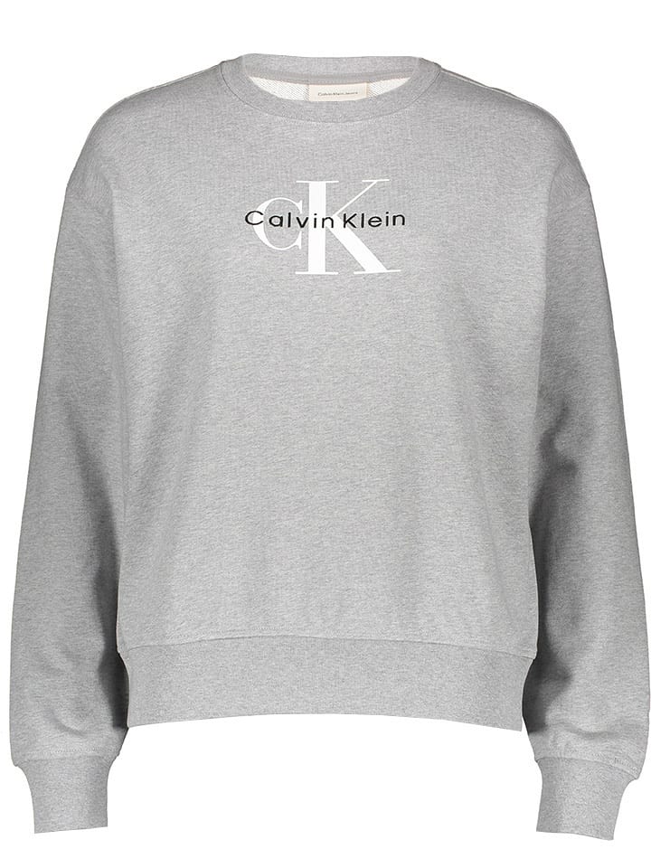 Calvin Klein Bluza w kolorze szarym rozmiar: S