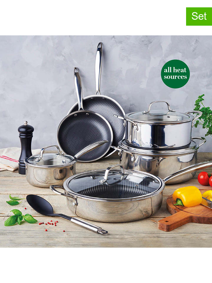 Sauter 3-częściowy zestaw w kolorze srebrnym rozmiar: onesize