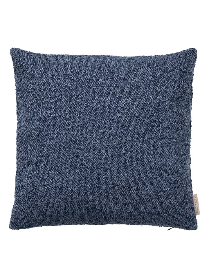 Blomus Poszewka "Boucle" w kolorze granatowym na poduszkę - 40 x 40 cm rozmiar: onesize