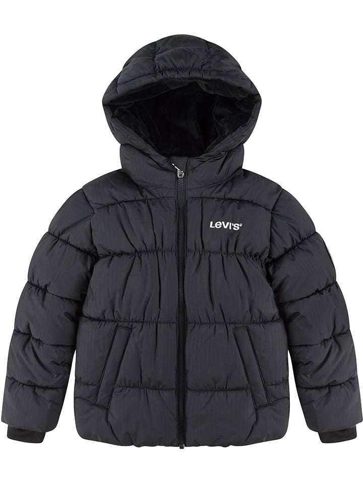 Levi's Kids Kurtka pikowana w kolorze czarnym rozmiar: 140