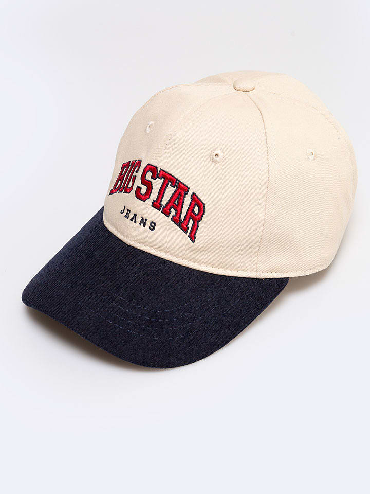 BIG STAR Czapka w kolorze beżowo-czarnym rozmiar: onesize
