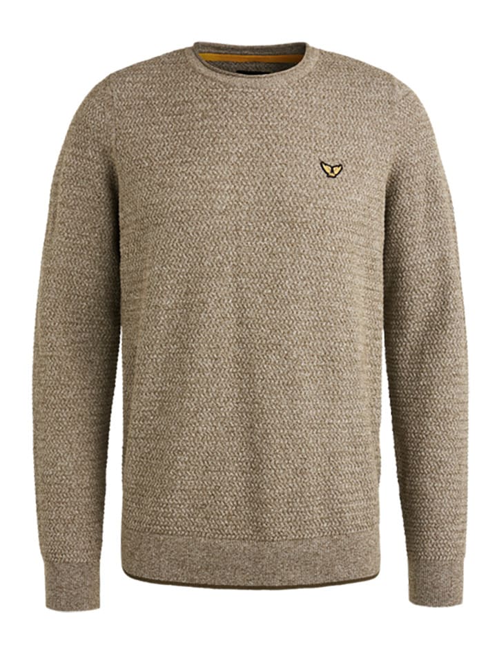 PME Legend Sweter w kolorze jasnobrązowym rozmiar: XXL