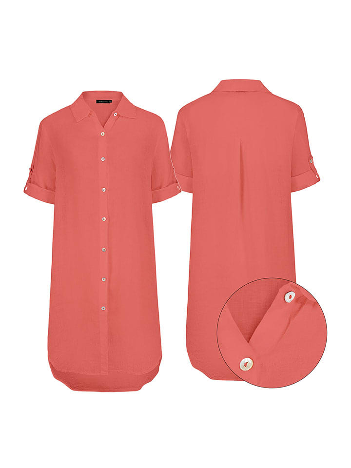 Eight2Nine Sukienka w kolorze czerwonym rozmiar: S/M