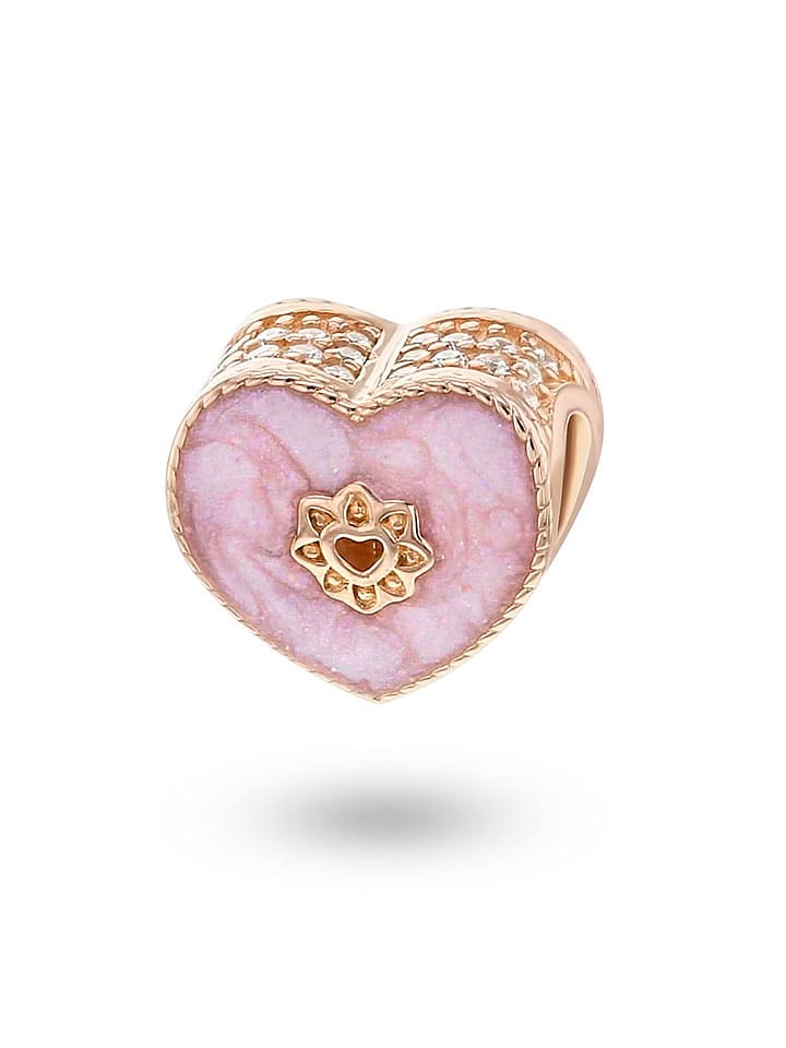 CHARM'S Pozłacany charms z cyrkoniami rozmiar: onesize