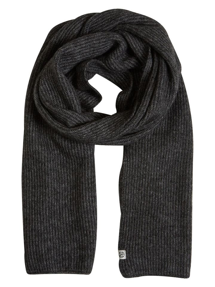 MOSS COPENHAGEN Szal "Hope" w kolorze antracytowym rozmiar: onesize