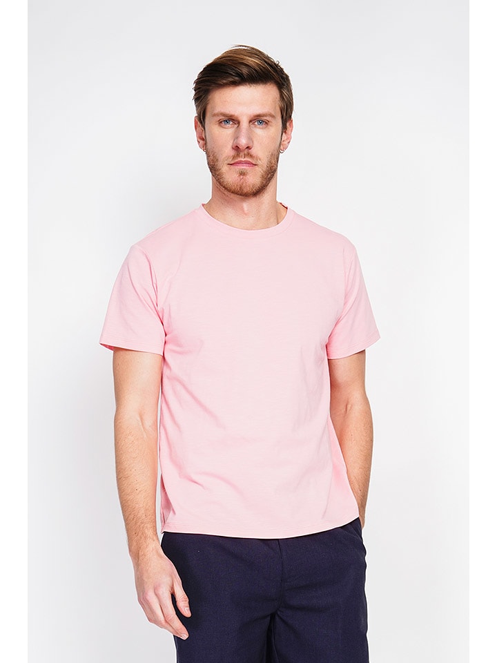 Secret du Lin Koszulka w kolorze jasnoróżowym rozmiar: 52