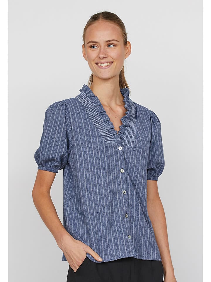 SisterS point Bluzka w kolorze granatowym rozmiar: S