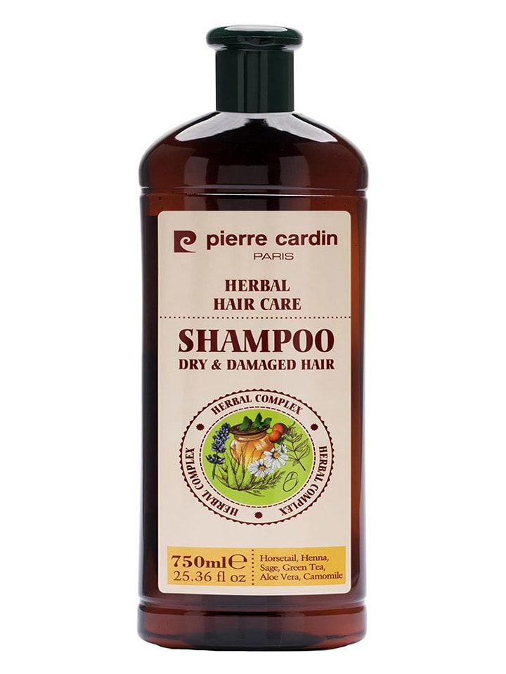 Pierre Cardin Szampon do włosów "Herbal - Dry & Damaged Hair" - 750 ml rozmiar: onesize