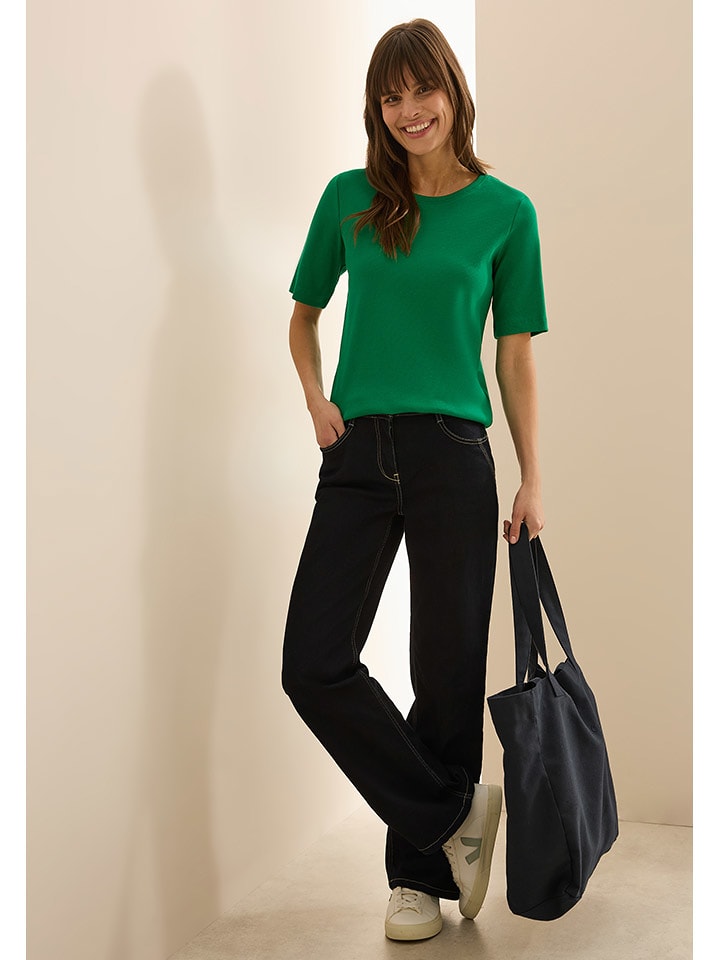 Cecil Koszulka w kolorze zielonym rozmiar: S