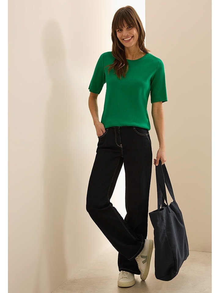 Cecil Koszulka w kolorze zielonym rozmiar: S