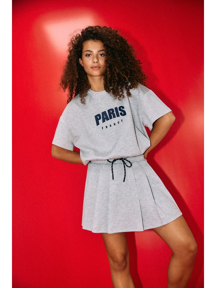 Noisy may Koszulka w kolorze szarym rozmiar: L