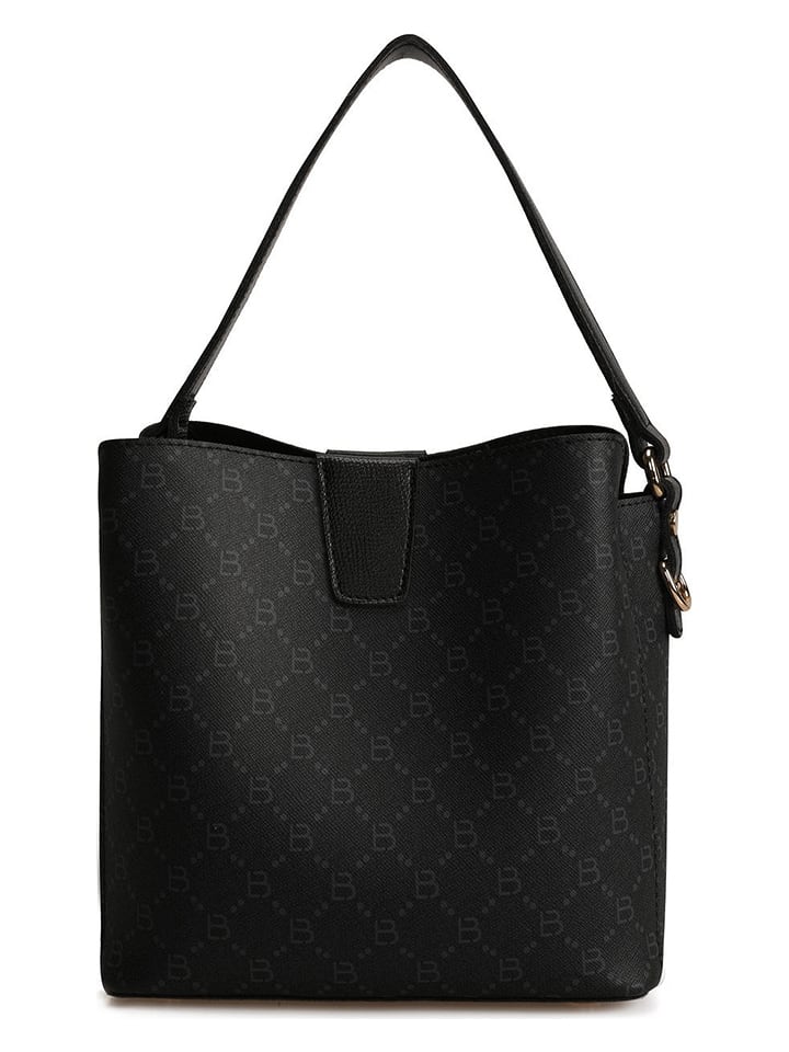 Lucky Bees Torebka w kolorze szaro-czarnym - 25 x 20 x 13 cm rozmiar: onesize